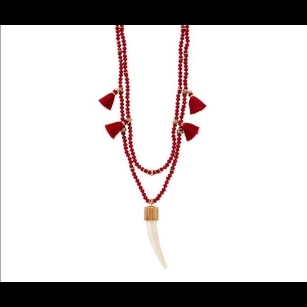 IndianHicks Red Free spirit necklace